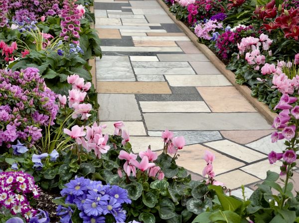 Garden Path Installation in Fairfield