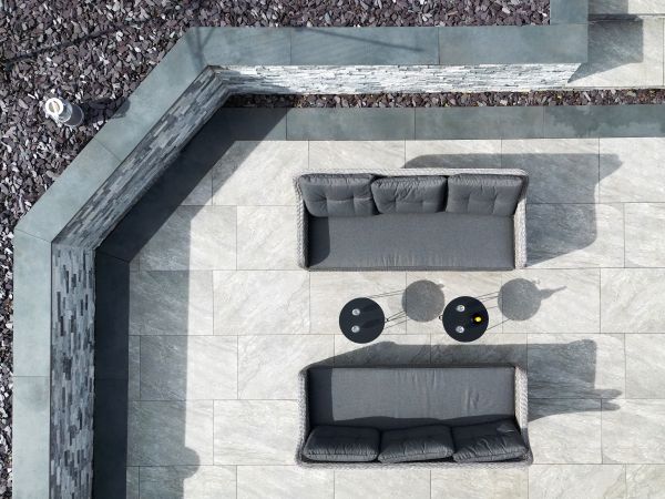 Porcelain Patio Installation in Fairfield